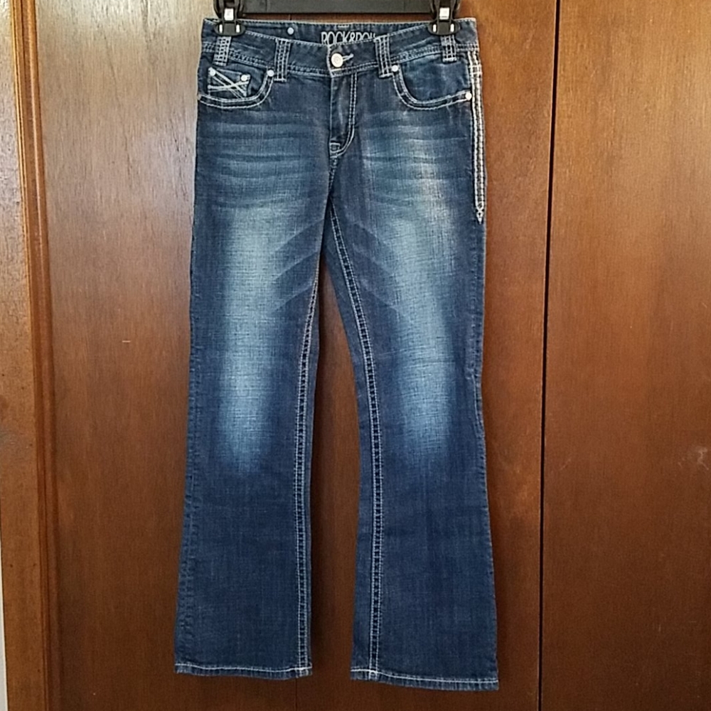 Rock & Roll Cowgirl Mid rise Bootcut 28